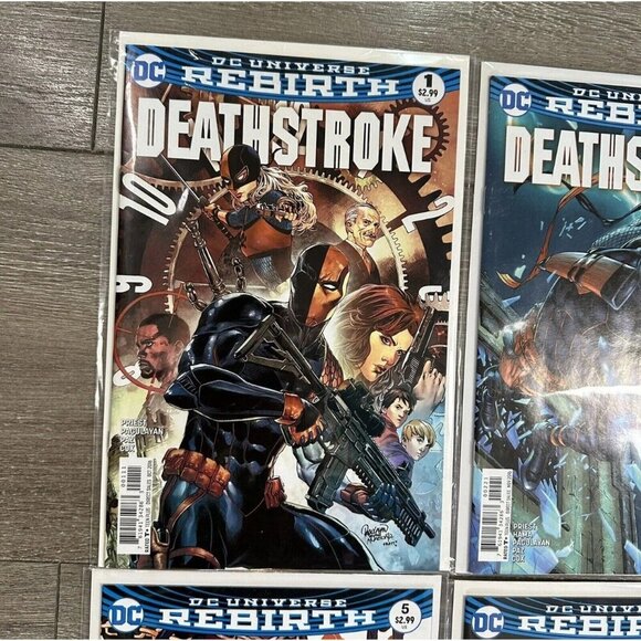Deathstroke Rebirth 2016 DC series Lot #1 #2 #3 #4 #5 #6 #7 #8 VG - Picture 2 of 9